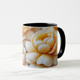 Mug Bouteille de fleurs d'or