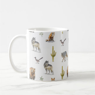 Mug Bouteille de la faune du désert