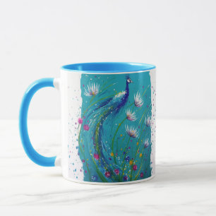 Mug Bouteille de paon