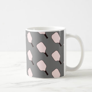 Mug Bouteille de pickleball rose et gris