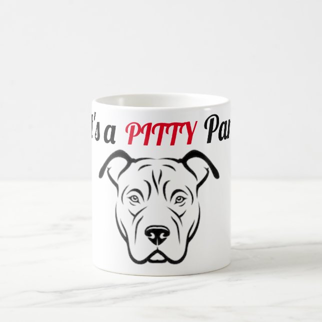 Mug Bouteille de Pitbull (Centre)