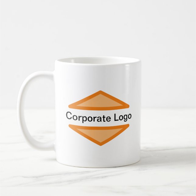 Mug Bouteille du logo de l'entreprise (Gauche)