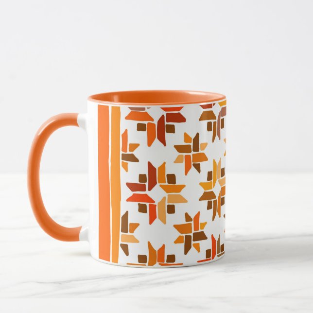 Mug Bouteille motif orange (Gauche)