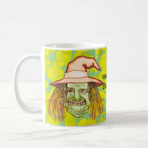 Mug Bouteille verte sorcière