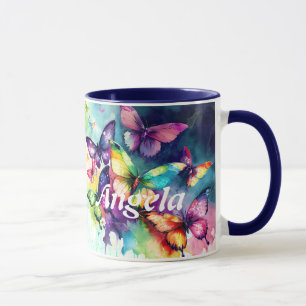 Mug Bouteilles de l'aquarelle