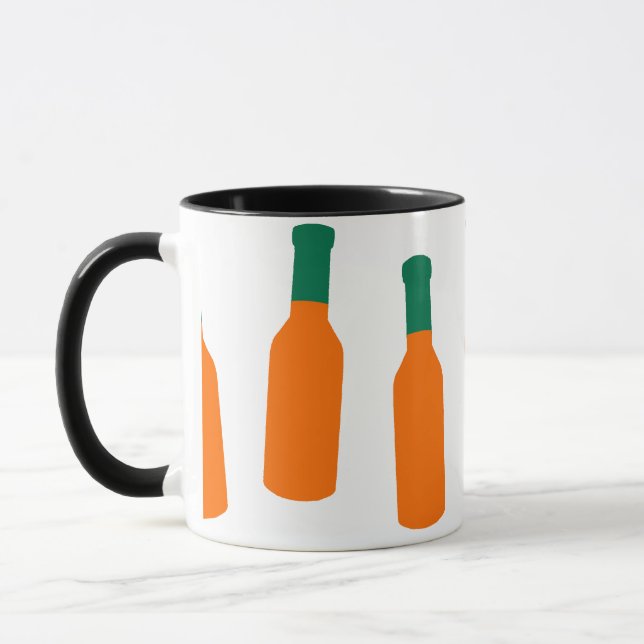Mug Bouteilles de sauce chaude (Gauche)