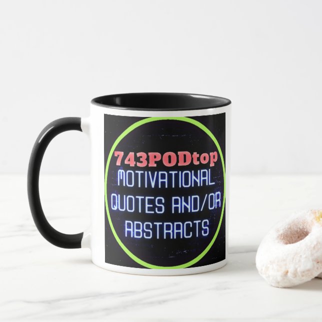 Mug Boutique 743PODtop Zazzle (Avec donut)