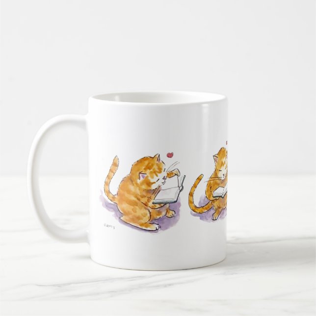 Mug Boutique Bouteille Chat (Gauche)