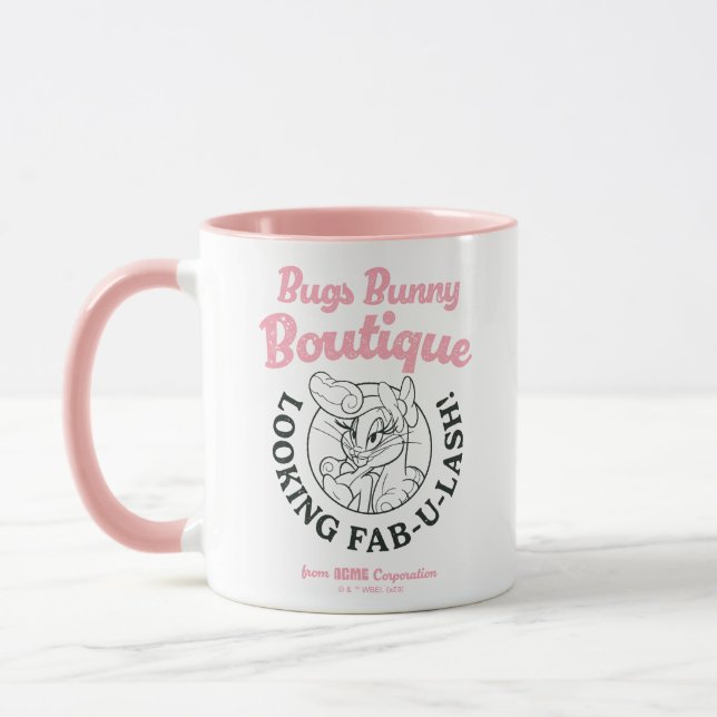 Mug Boutique BUGS BUNNY™ - Fab-U-Lash à l'air ! (Gauche)