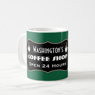 Mug Boutique De Café Personnalisée Cadeau