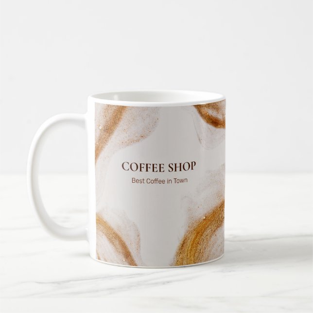 Mug Boutique De Café Simple (Gauche)