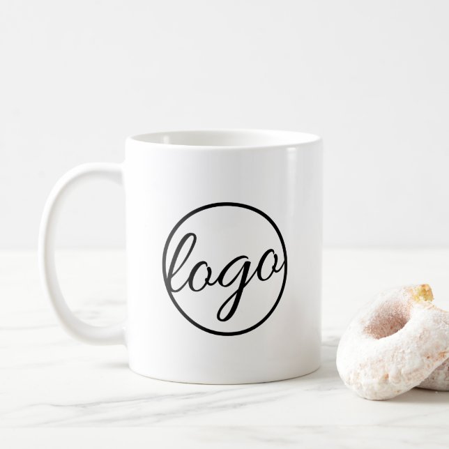 Mug Boutique de café sur mesure Restaurant Logo d'affa (Avec donut)