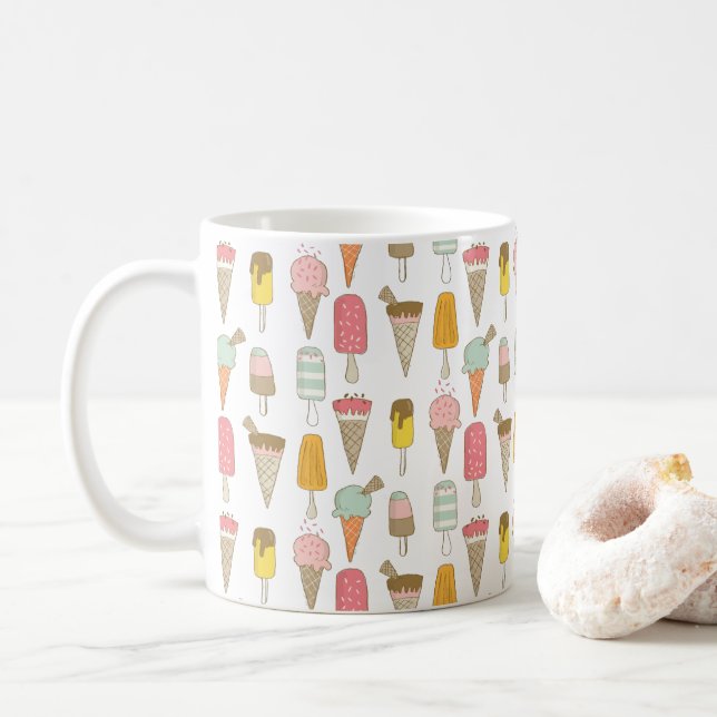 Mug Boutique de crème glacée (Avec donut)