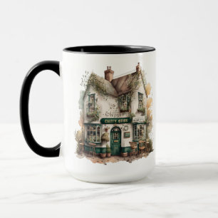MUG BOUTIQUE DE VILLAGE DE CAMPAGNE IRLANDAIS QUAINT W
