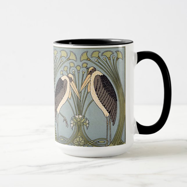 Mug Boutiques Art Nouveau vintage (Droite)