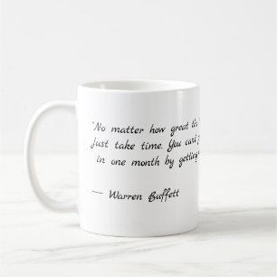 Mug Bouton Buffet Warren classique sur Talent