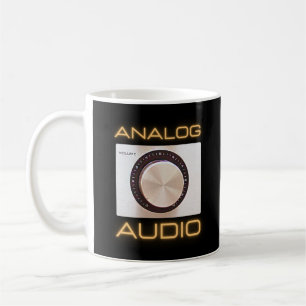 Mug Bouton de volume audio analogique pour audiophiles