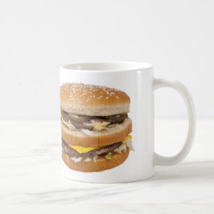 Mug Bouton double cheeseburger