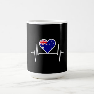 Mug Bouton du drapeau australien