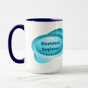 Mug Bouton Ingénieur électrique