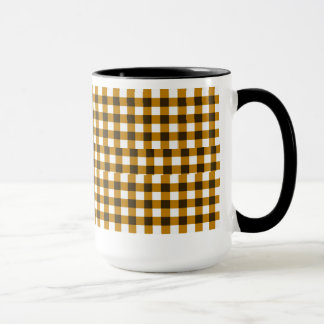 Mug Bouton motif de bandes