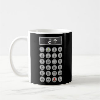 Mug Boutons ascenseur