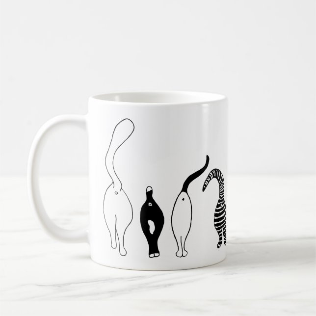 Mug Boutons de chat (Gauche)