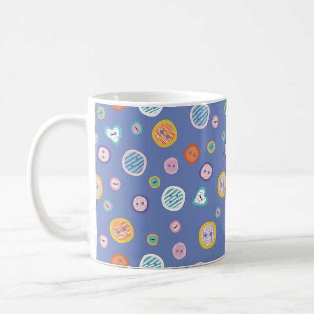 Mug Boutons de coupe (Gauche)
