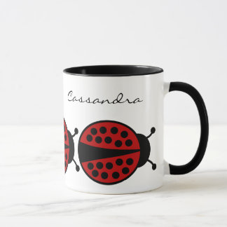 Mug Boutons mignons avec votre nom