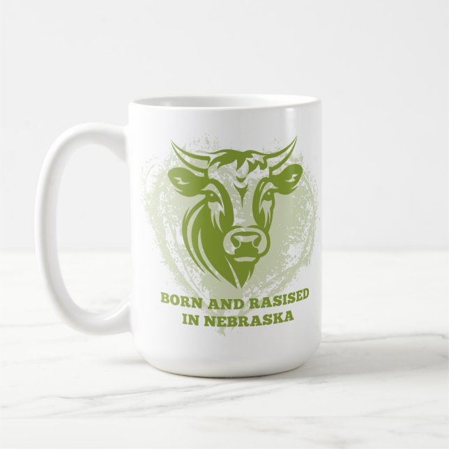 Mug Bovins nés et élevés au Nebraska (Gauche)