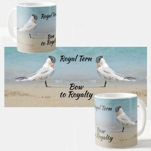 Mug Bow to Pourcentage Royal Terns Côte des oiseaux ma