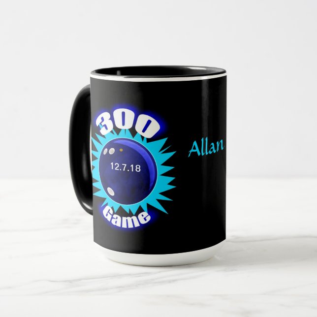 Mug Bowling 300 Game Club - Bowler Honor (Devant gauche)