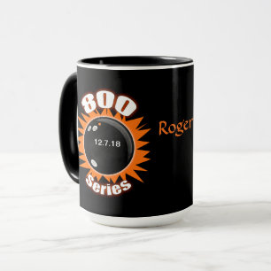 Mug Bowling 800 High Series Orange et Black