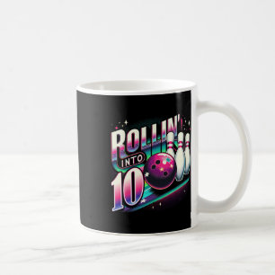 Mug Bowling Anniversaire Début de la fête des 10 ans 1