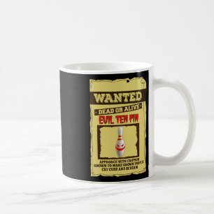 Mug Bowling Cadeau Recherché Mal Dix Épingles Cadeau P