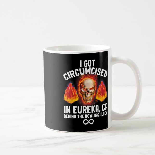 Mug Bowling Circumcised Odly Spécifique Humour Fun biz (Droite)