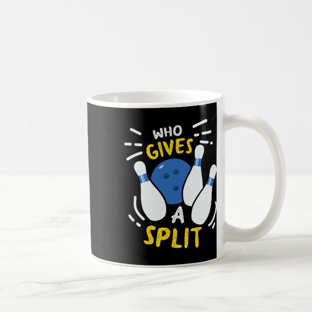 Mug Bowling Gift Drôle Qui Donne Un Fractionnement (Droite)