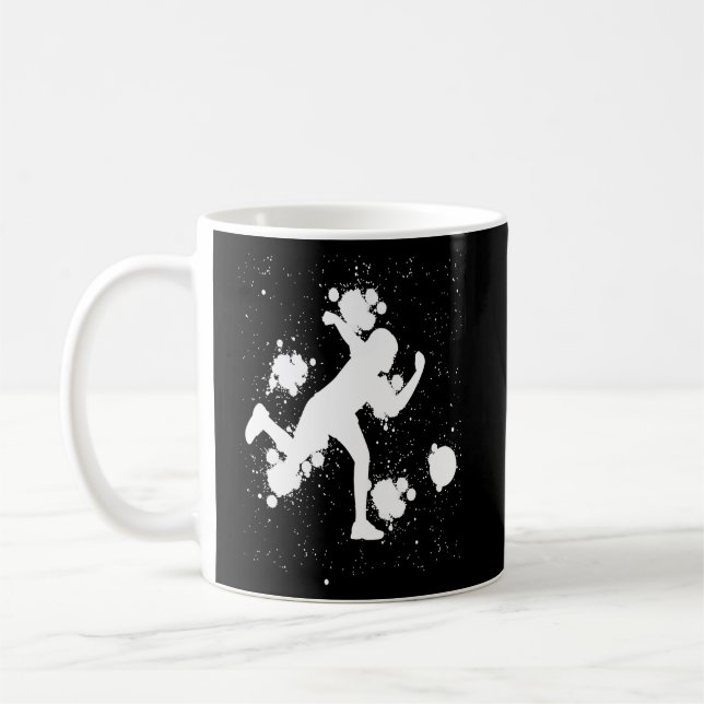 Mug Bowling Girl Ball Pin Bowler Strike Bowling Fanati (Gauche)