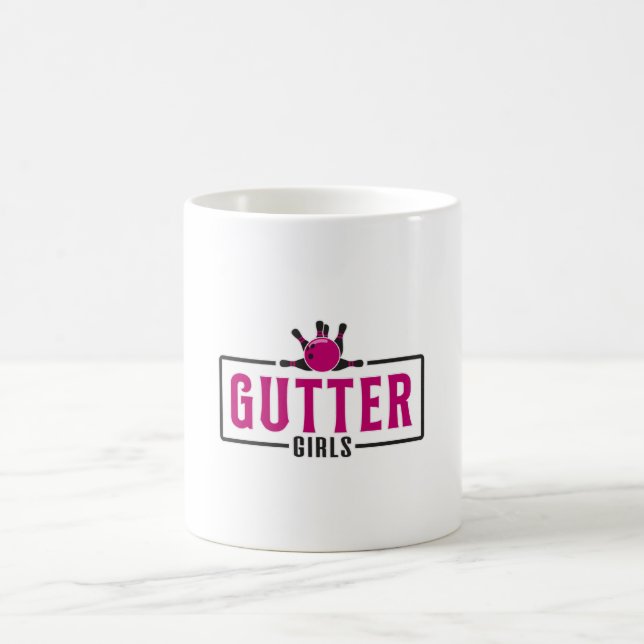 Mug Bowling Girl Queen Princess Bowler Drôle Idée cade (Centre)