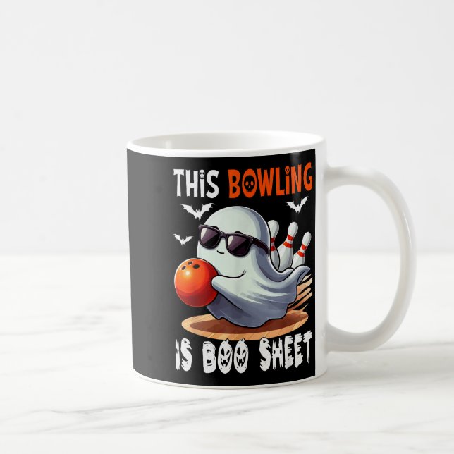 Mug Bowling Is Boo Sheet Halloween Costume Player Team (Droite)