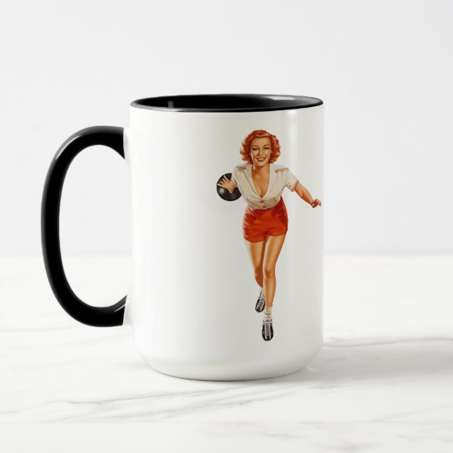 Mug Bowling : Manger, Dormir, Bowl, Répéter (Gauche)