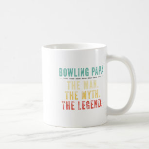 Mug Bowling Papa Fête des pères Cadeau