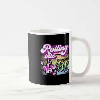 Mug Bowling Party Rolling Dans 30 Bowling Anniversaire