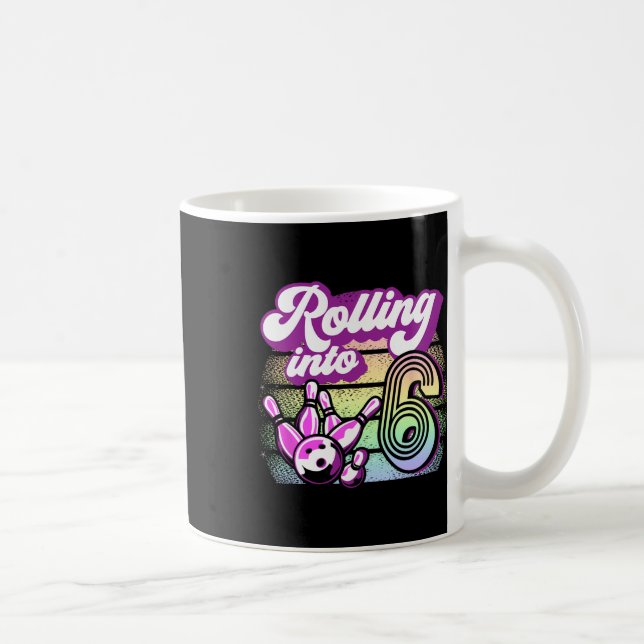 Mug Bowling Party Rolling En 6 Bowling Anniversaire (Droite)
