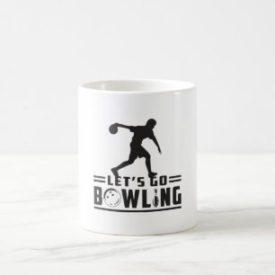Mug Bowling Sport Bowler Strike Bowl Drôle Idée cadeau