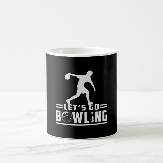Mug Bowling Sport Bowler Strike Bowl Team Drôle Cadeau (Centre)