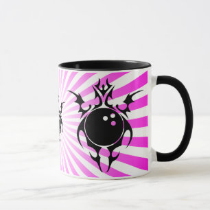 Mug bowling. tribal.