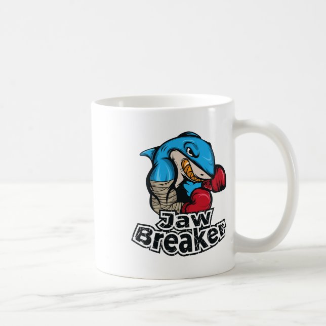 Mug Boxe de briseur de mâchoires de requin (Droite)