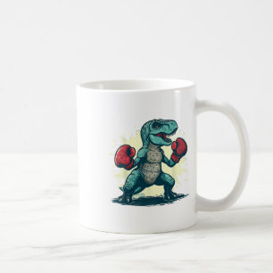 Mug Boxe Dinosaure Boxer T-rex Kickboxing Dino Boxe