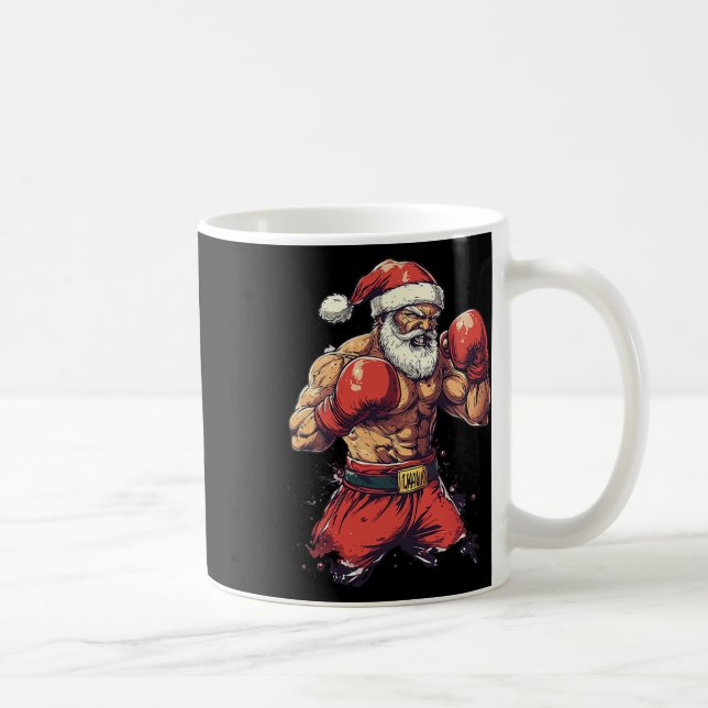 Mug Boxe Du Père Noël Et Muay Thai (Droite)